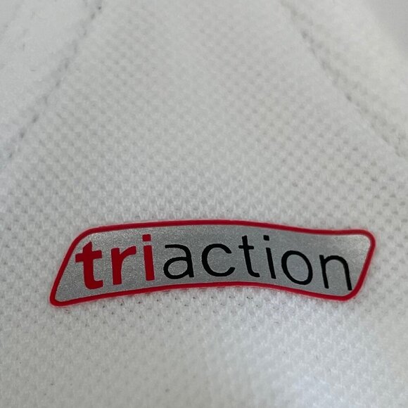 Triumph Endurance Triaction Activewear Nylon Sports Bra White Blk Sz 34DDD NWOT - Picture 13 of 13